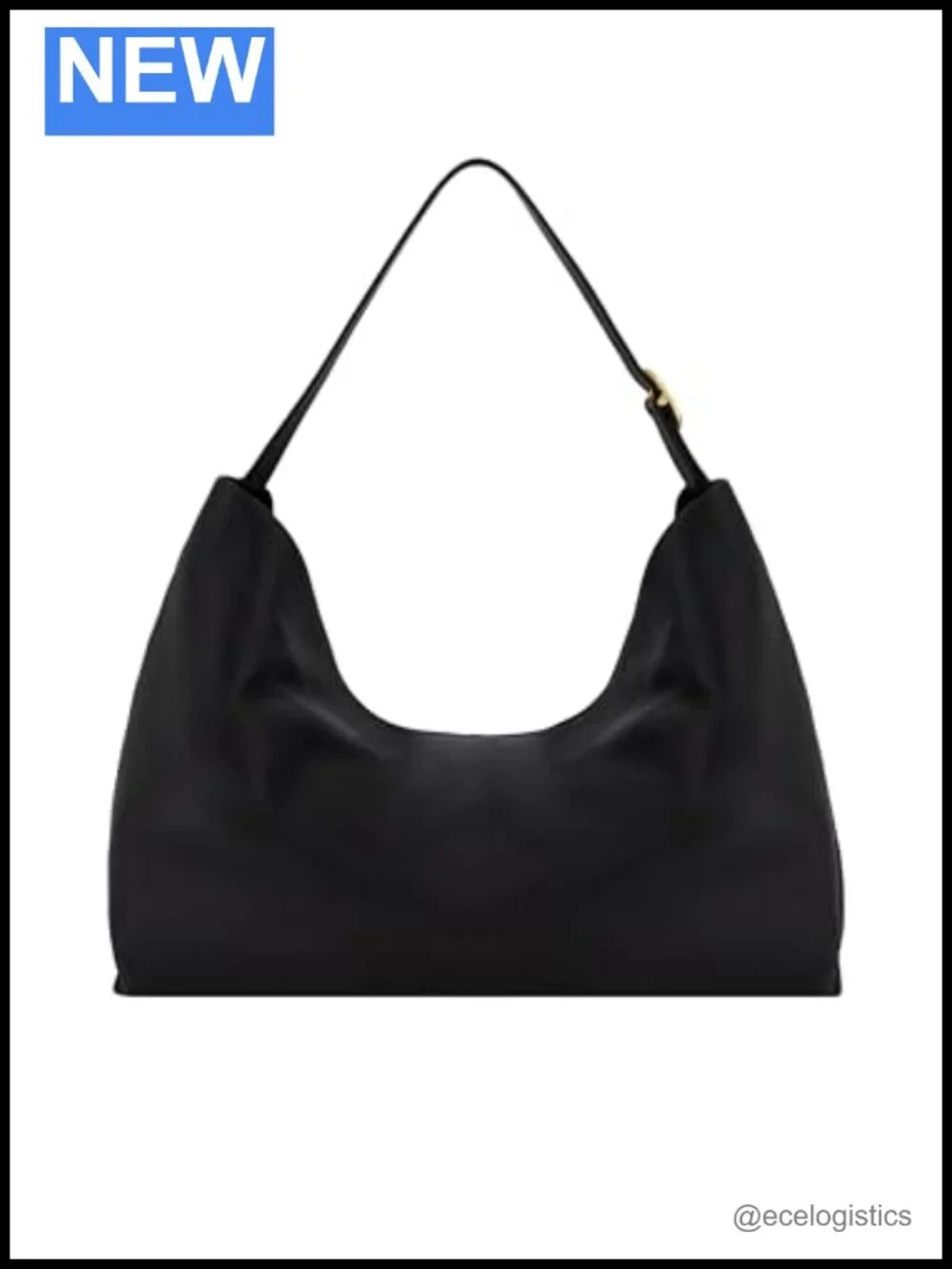 Large Leather Hobo Bag with Adjustable Straps, Everyday Fashion Accessory